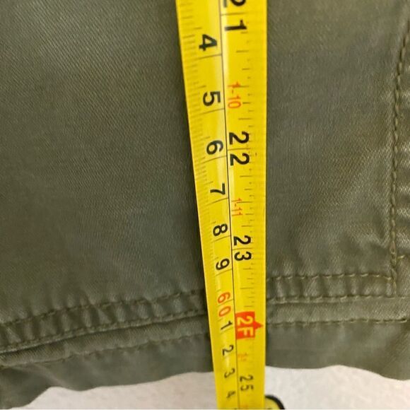 Madewell Women’s Surplus Military Cargo Utility Jacket Olive Green Size XS - Picture 6 of 8